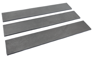 200 Pack - 1095 High Carbon Steel  (12 inch x 2.0 inch x 3/16 inch) - Annealed - Flat Stock 0.1875